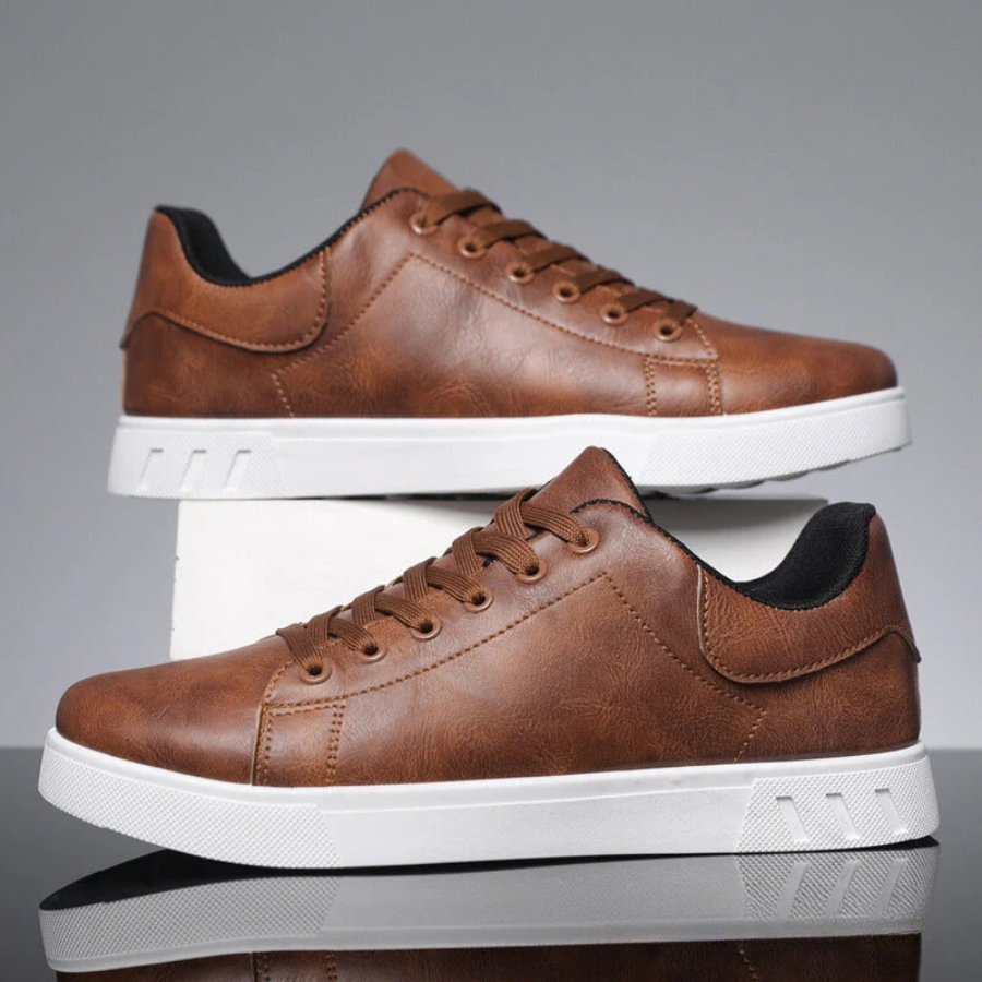 Leather Sneakers | Sleek Design for Everyday Style