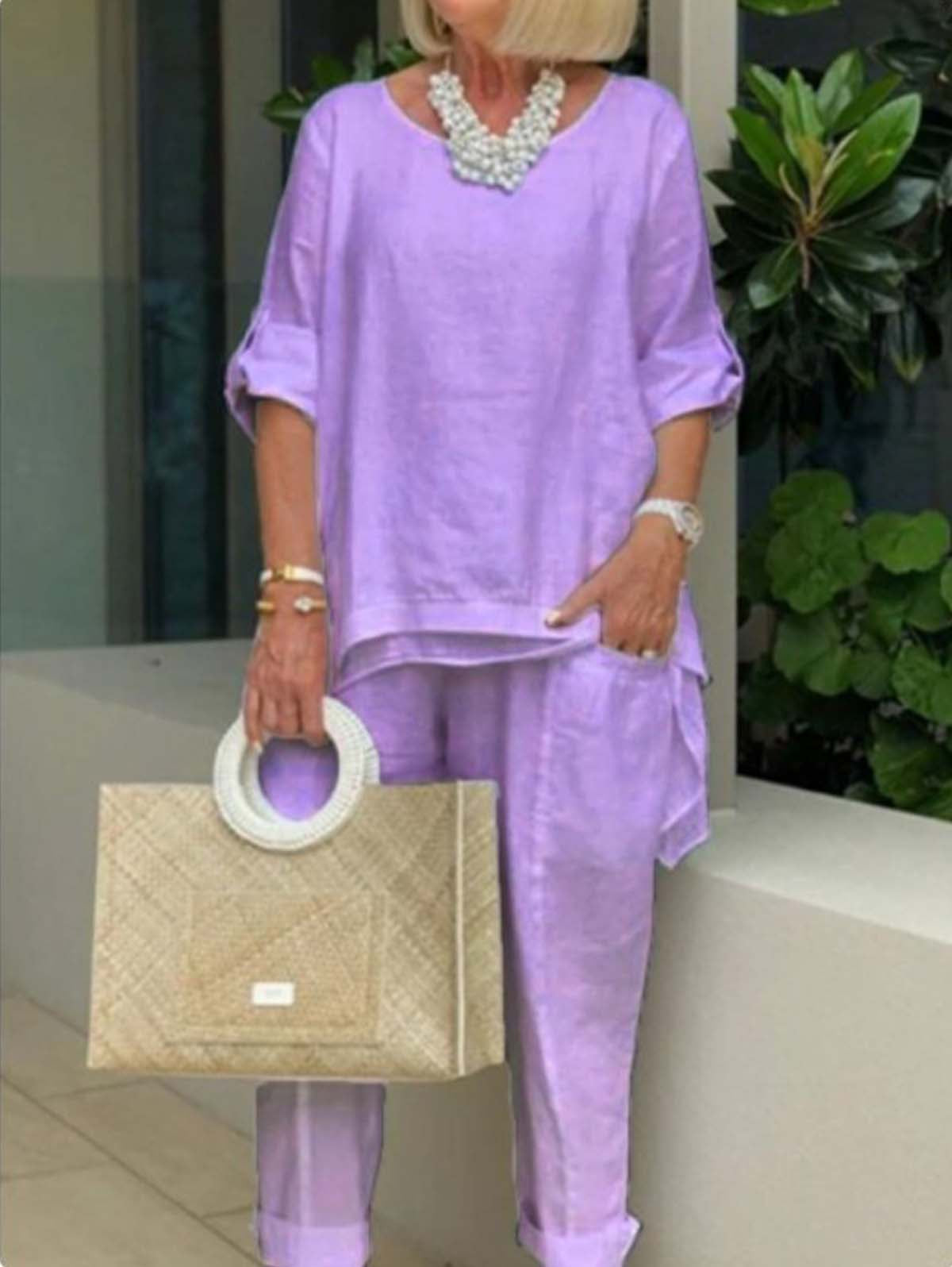 Set | Comfortable Loose-Fit Women's Set