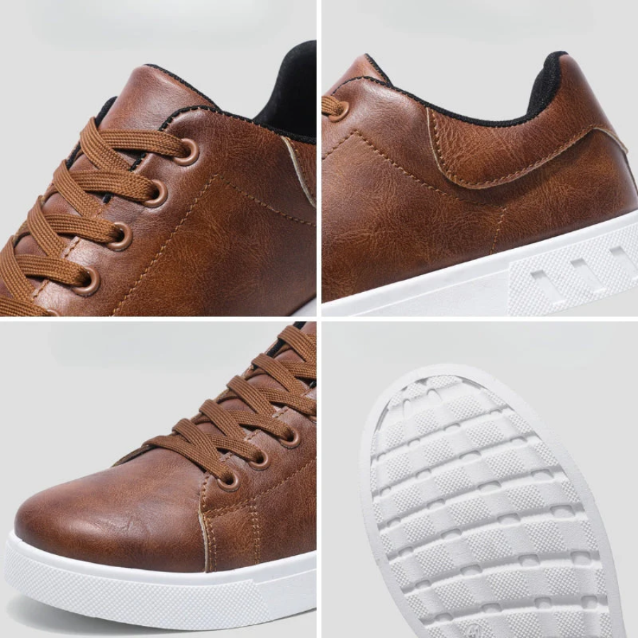 Leather Sneakers | Sleek Design for Everyday Style