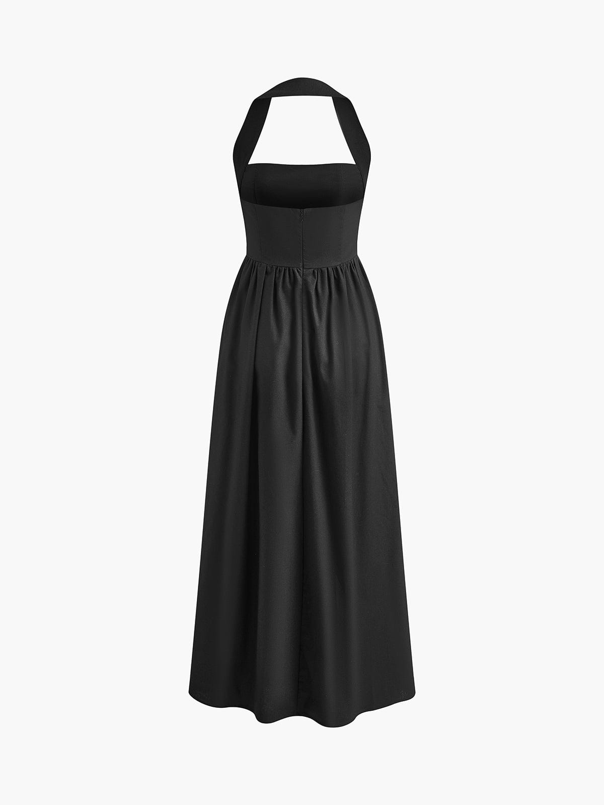 Dresses | Women’s Halter Neck Open-Back A-Line Maxi Dress