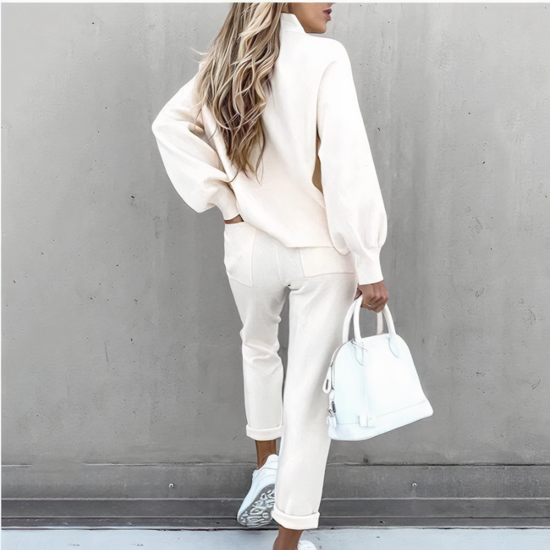 Two-Piece Set | Luxe Oversized Sweatshirt & Joggers