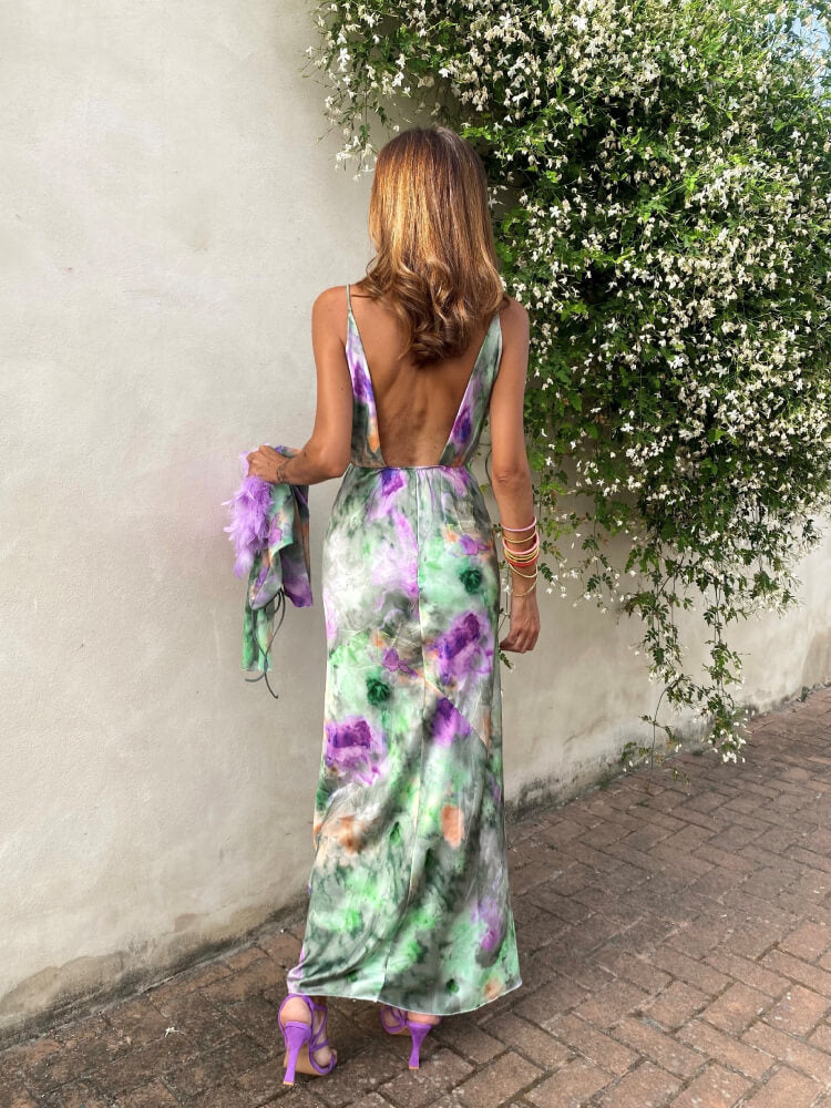 Women | Floral Off-Shoulder Maxi Dress