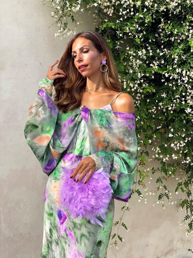 Women | Floral Off-Shoulder Maxi Dress