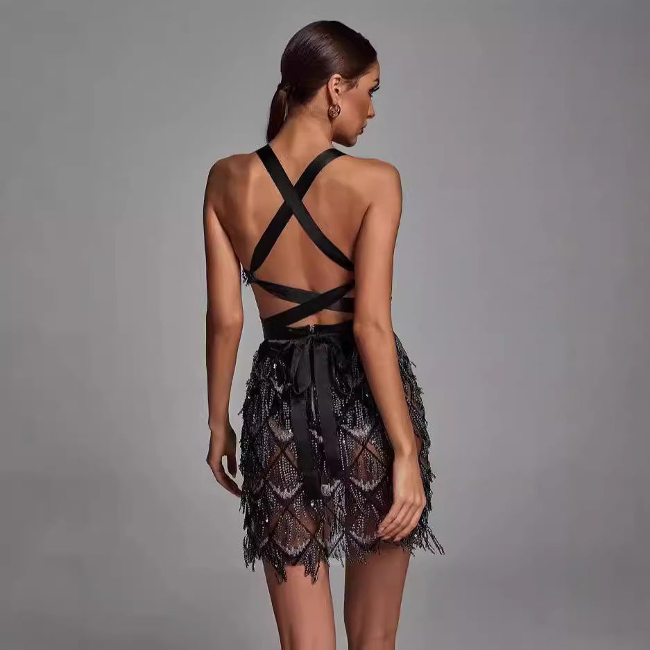 Dress | Fitted Midi Dress with Sleek Silhouette