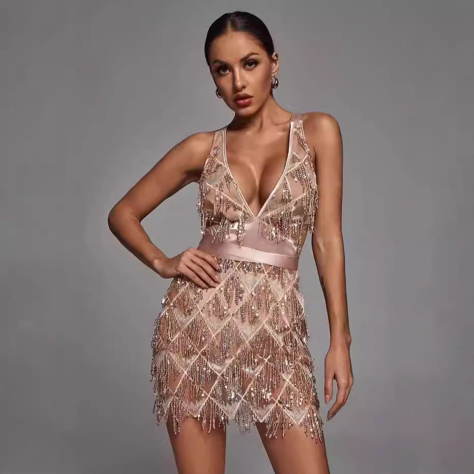 Dress | Fitted Midi Dress with Sleek Silhouette
