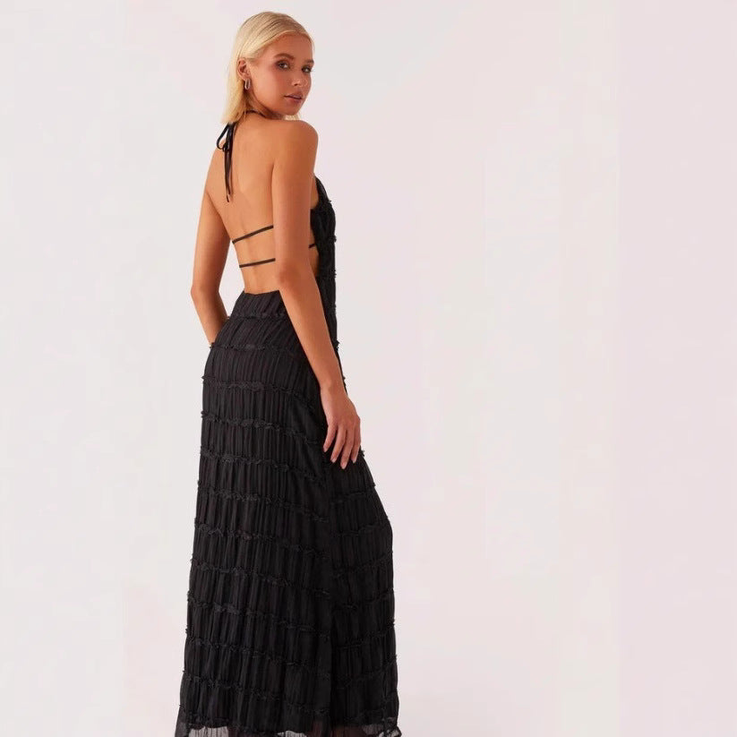Dresses | Women’s Halter Neck Maxi Dress