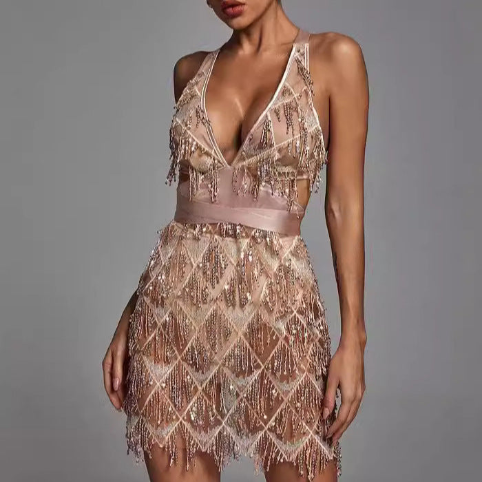 Dress | Fitted Midi Dress with Sleek Silhouette