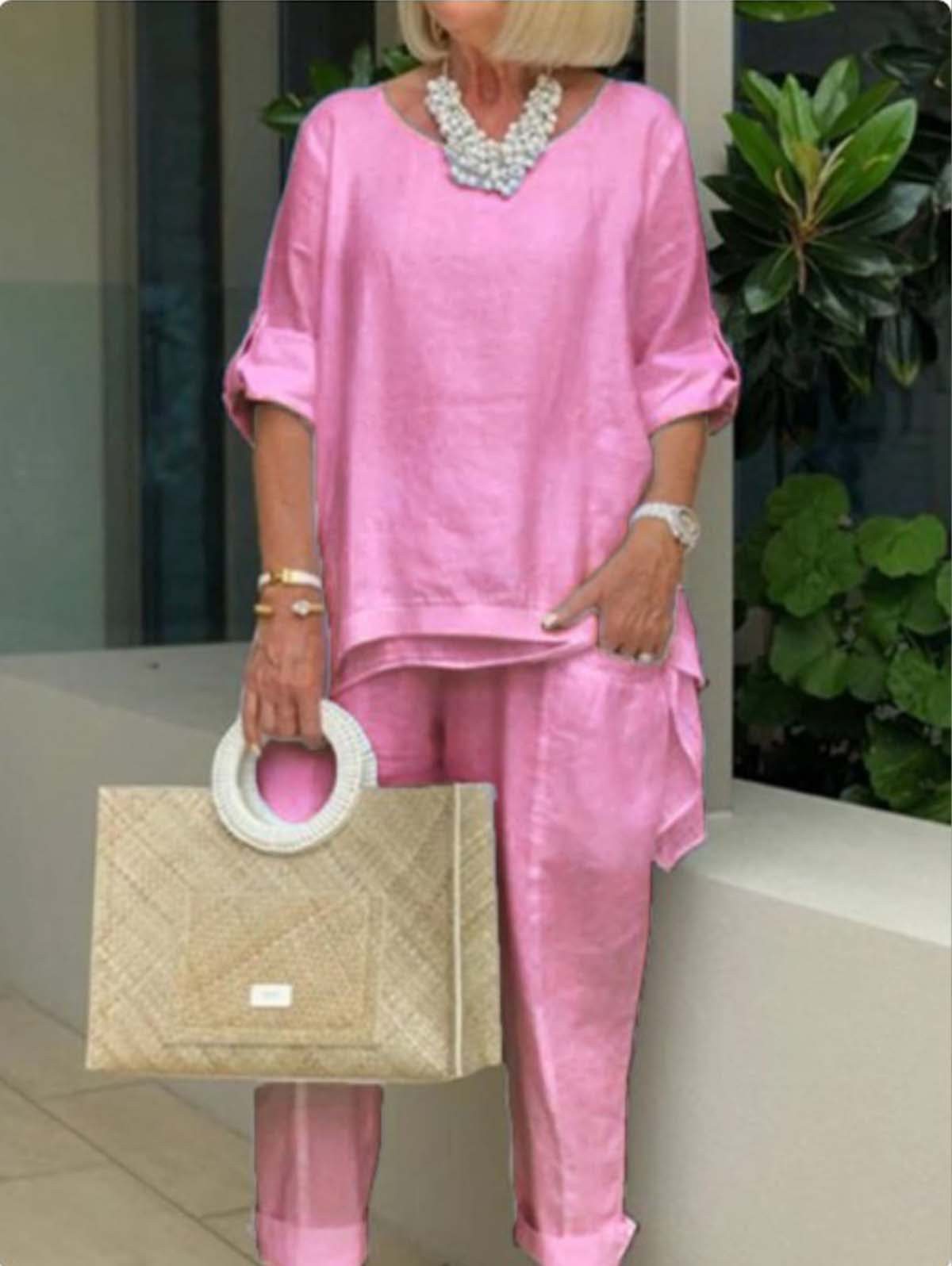 Set | Comfortable Loose-Fit Women's Set