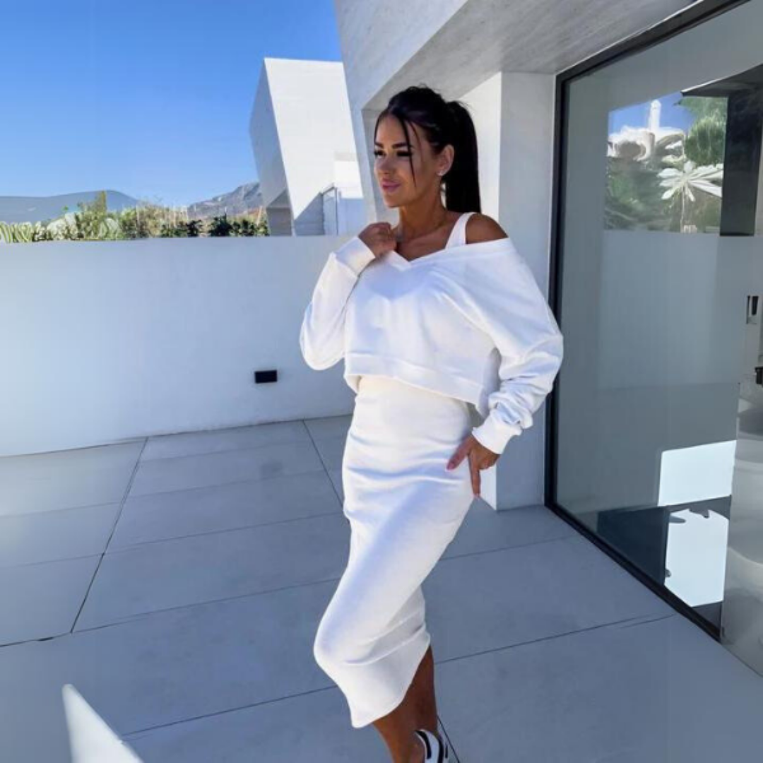 Dresses | Women’s Casual Long Sleeve Bodycon Midi Dress