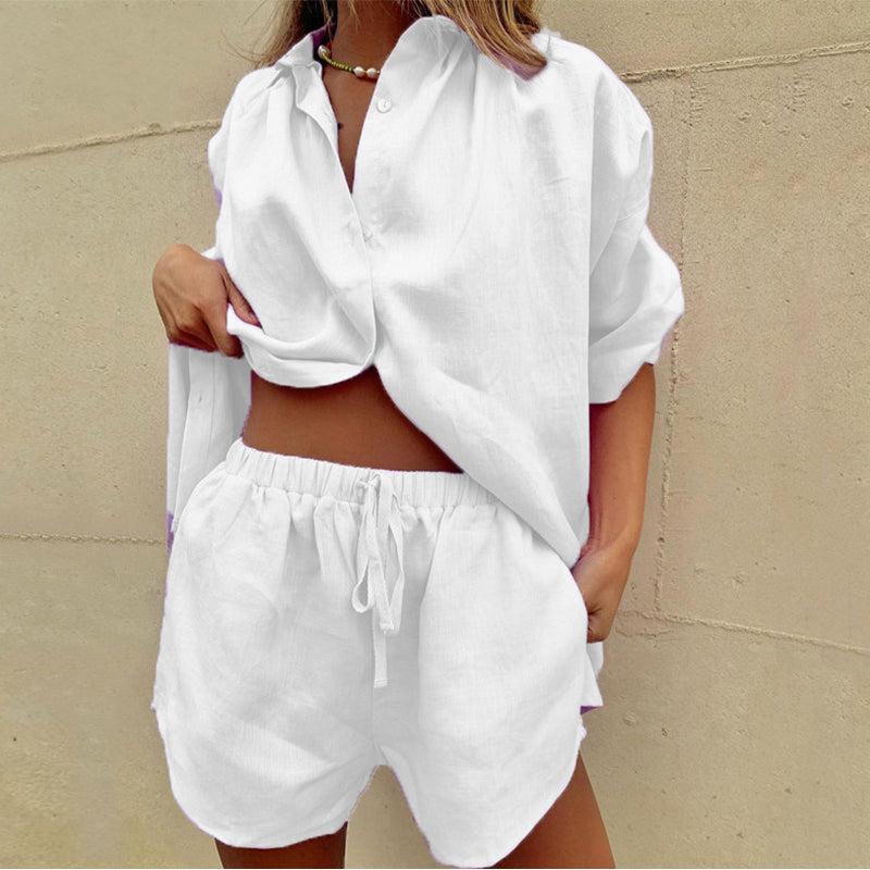 Two-Piece Set | Lightweight Fabric with Relaxed Fit