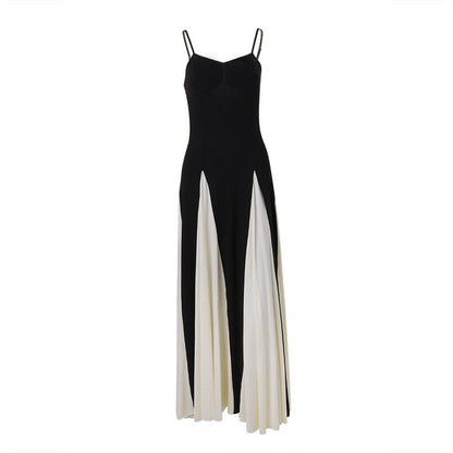 Dresses | Women’s Color Contrast Spaghetti Strap Sling Dress
