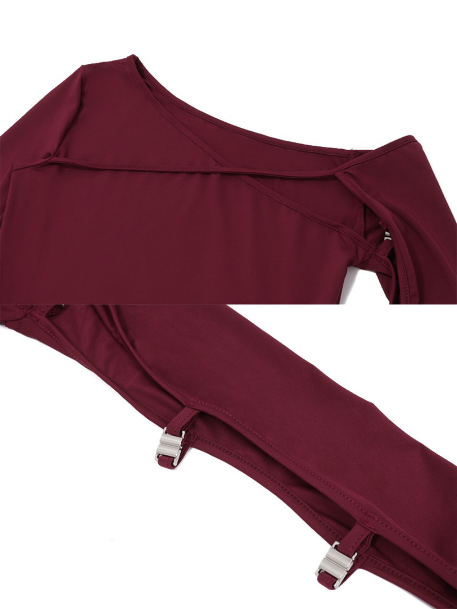 Tops | Women’s Asymmetric One-Shoulder Cutout Top