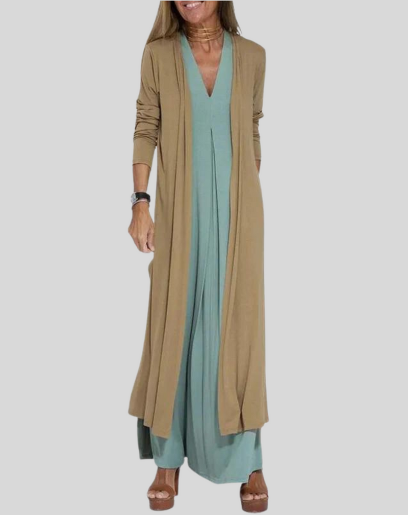 Dresses | Women’s Sleeveless Loose Maxi Dress with V-Neck