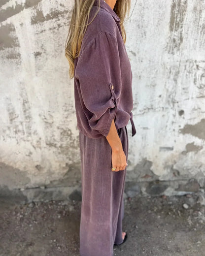 Dresses | Women’s Casual Drawstring Waist Long Sleeve
