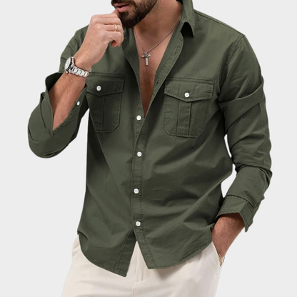 Cargo Shirt | Classic Fit with Chest Pockets