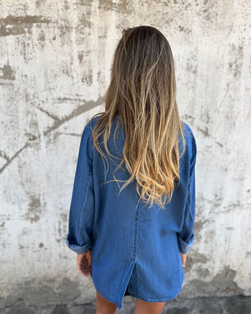 Tops | Women’s Oversized Casual Button-Down Shirt