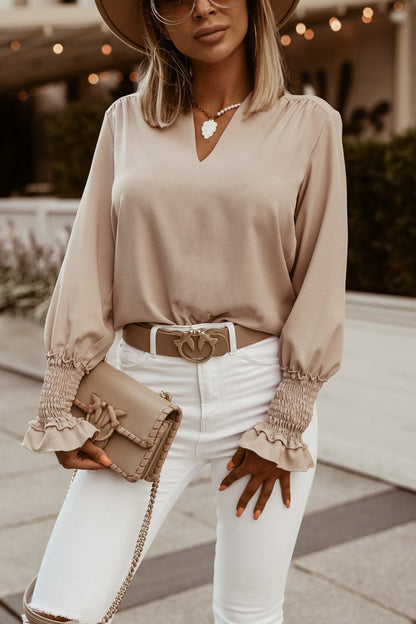 Tops | Women’s Relaxed Fit Long Sleeve Blouse