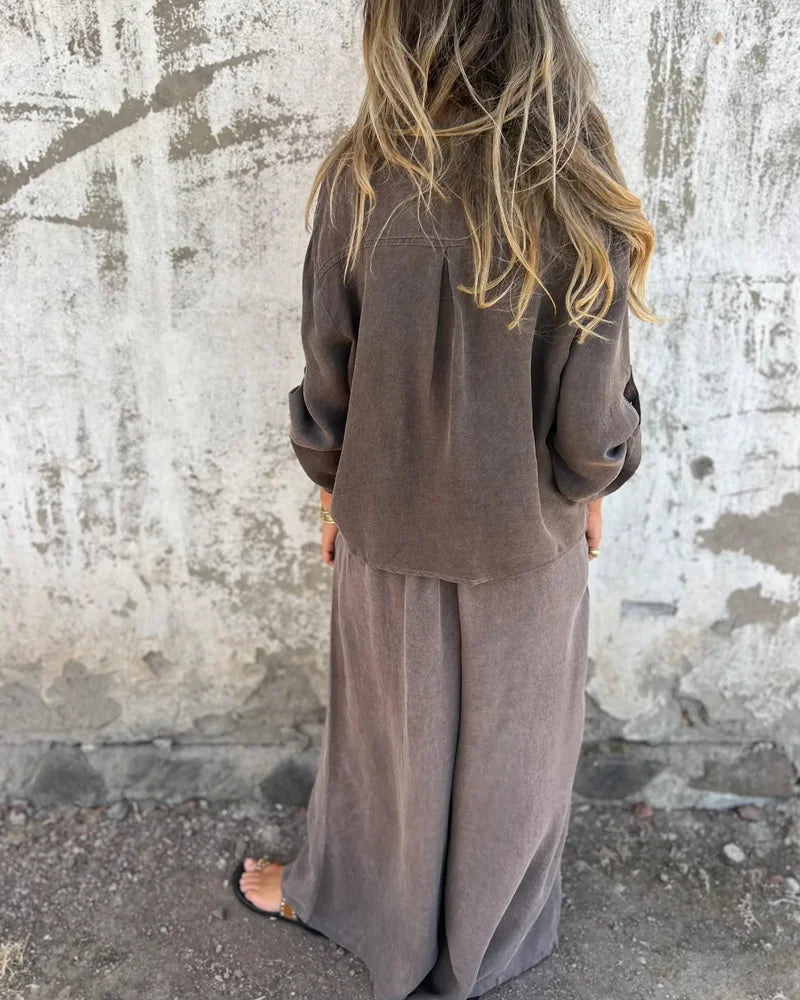 Dresses | Women’s Casual Drawstring Waist Long Sleeve