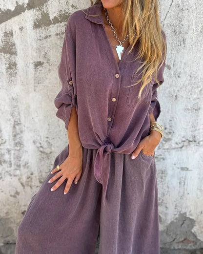Dresses | Women’s Casual Drawstring Waist Long Sleeve