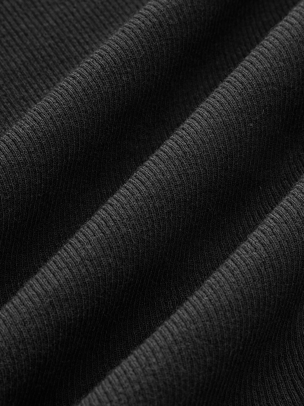 Top | Ribbed Cotton Blend with Asymmetrical Cutout