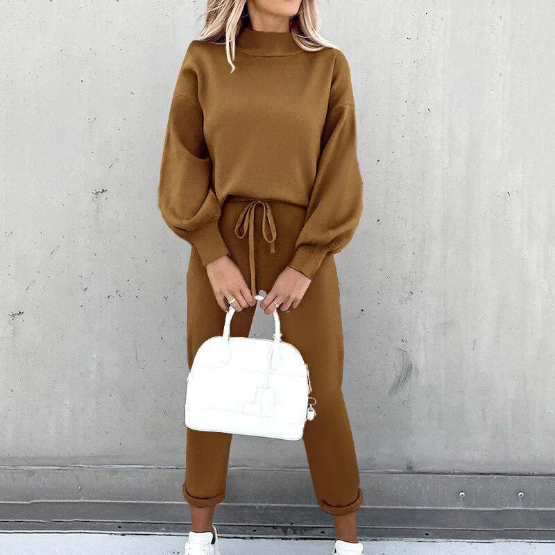 Two-Piece Set | Luxe Oversized Sweatshirt & Joggers