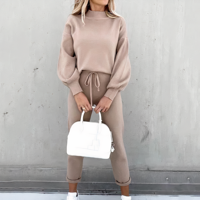Two-Piece Set | Luxe Oversized Sweatshirt & Joggers