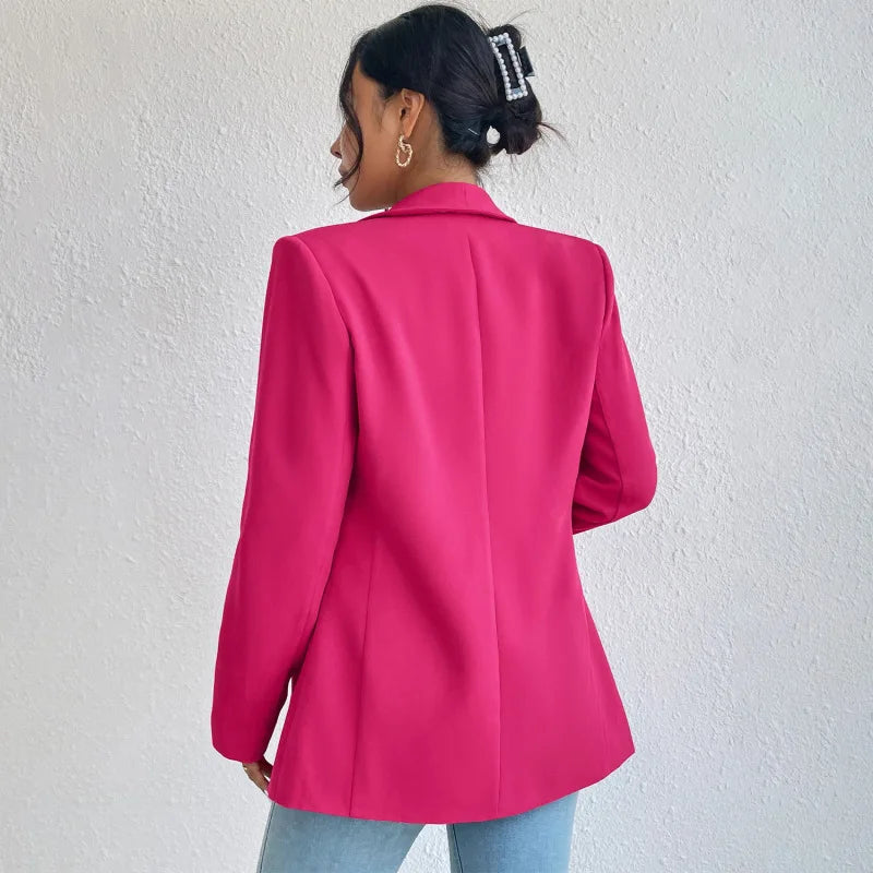 Blazers | Women’s Long Sleeve Open Front Tailored Blazer