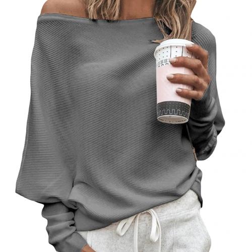 Tops | Women’s Off-Shoulder Relaxed Fit Sweater