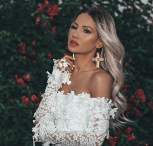 Dresses | Women’s Off-Shoulder Lace Floral Bodycon Dress