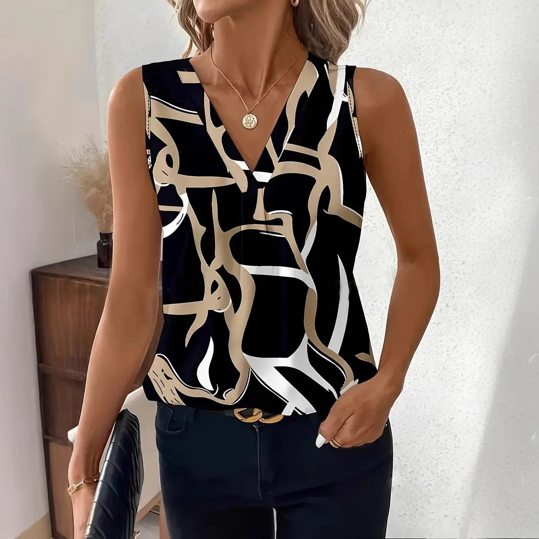 Tops | Women’s Casual Sleeveless Top