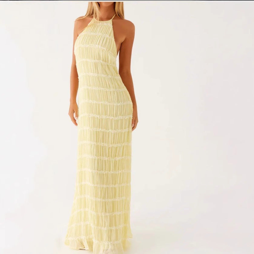 Dresses | Women’s Halter Neck Maxi Dress