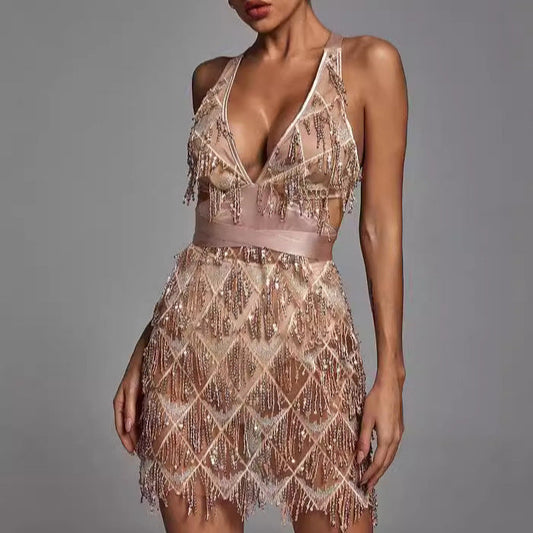 Dress | Fitted Midi Dress with Sleek Silhouette