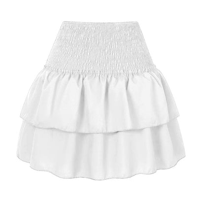 Skirt | Summer Mini Skirt with Built-In Shorts