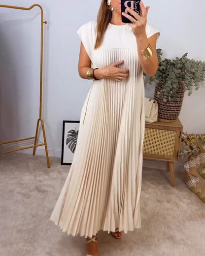 Dresses | Women’s Sleeveless Pleated Maxi Dress