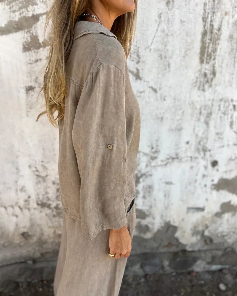 Dresses | Women’s Casual Drawstring Waist Long Sleeve