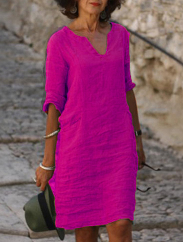 Dress | Elegant Tiered Dress with Waist-Defining Fit